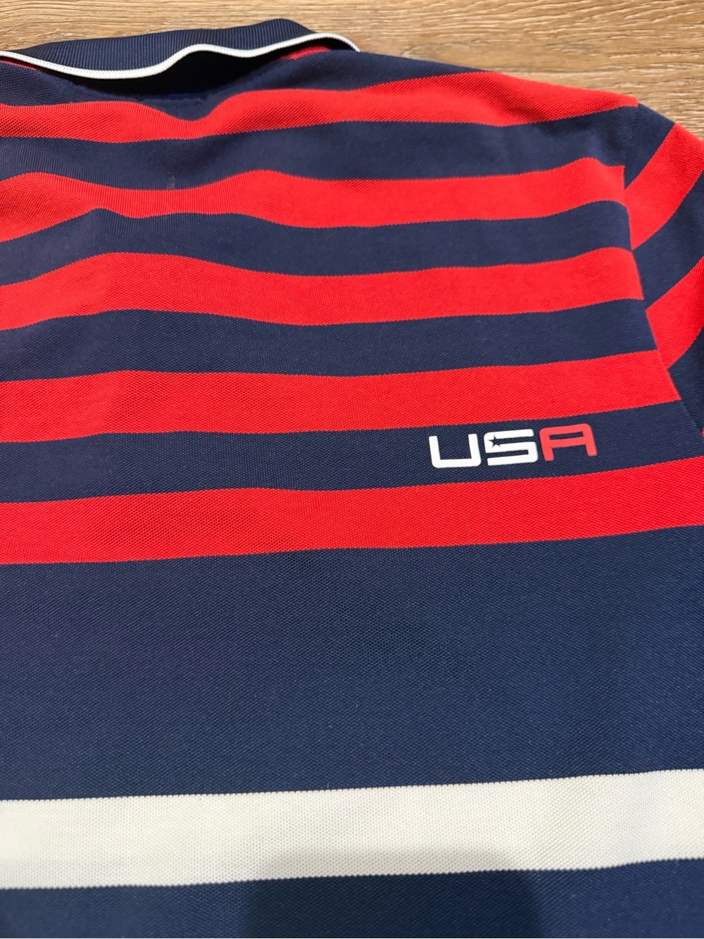 Polo Golf Ralph Lauren Ryder Cup 2014 USA Performance Polo Shirt Big Pony  Small - Picture 8 of 9